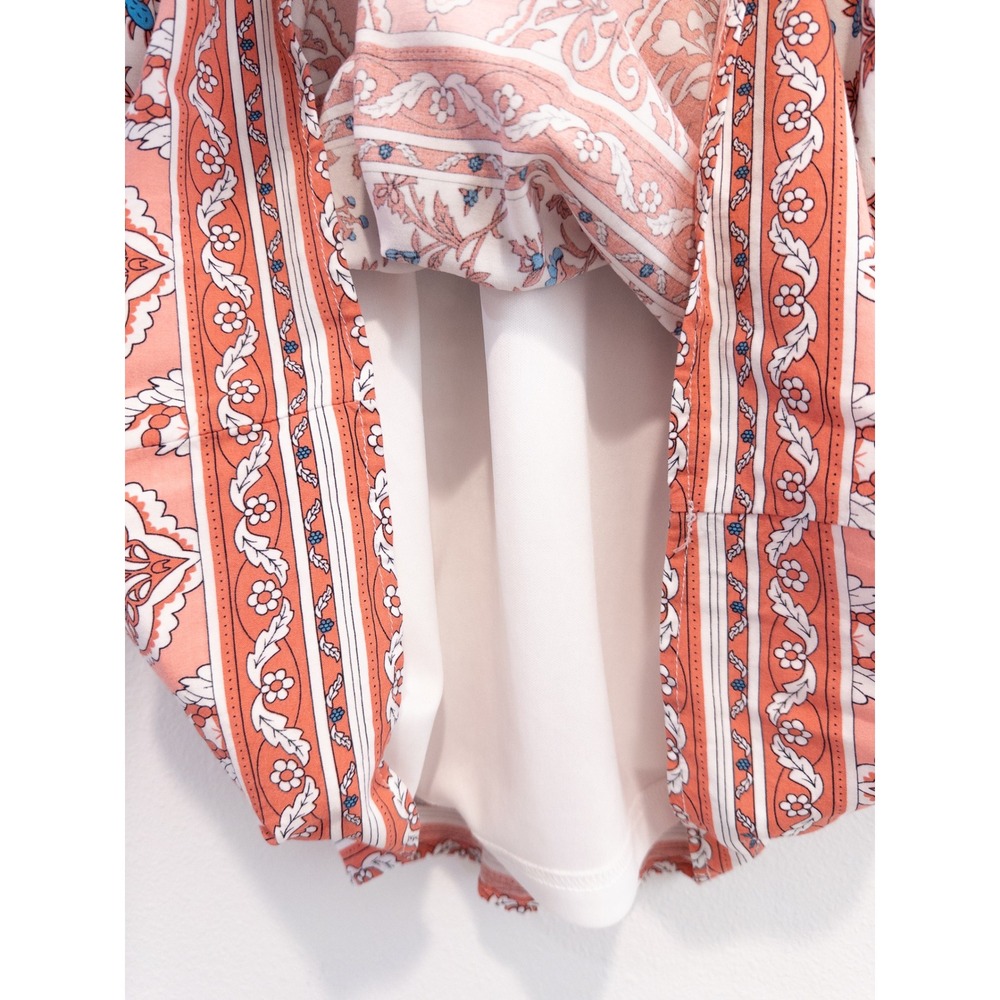 Magnolia Boutique Boho Dress Womens Large Floral Halter Mini Sundress Festival - Picture 4 of 9